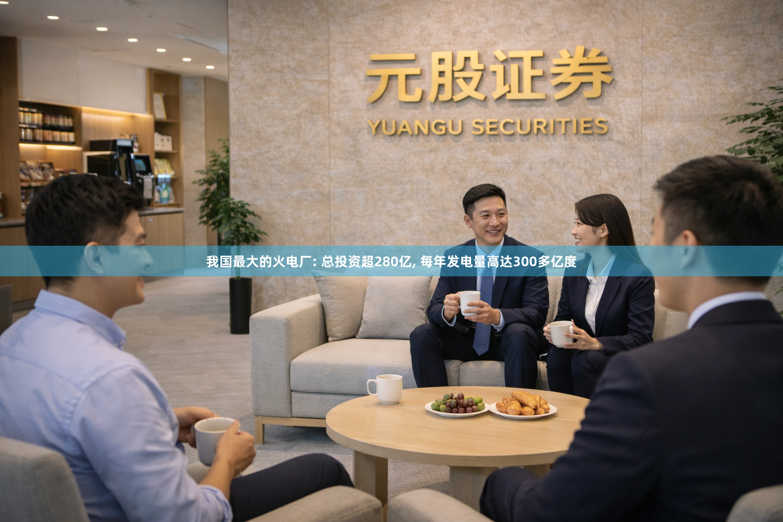 我国最大的火电厂: 总投资超280亿, 每年发电量高达300多亿度