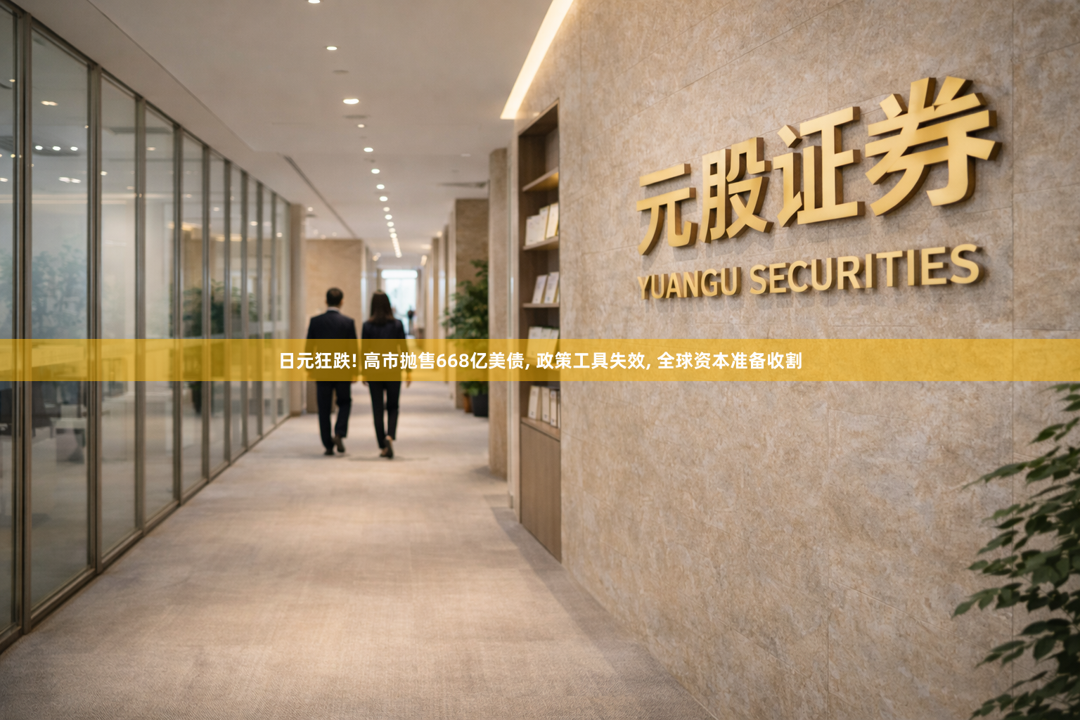 日元狂跌! 高市抛售668亿美债, 政策工具失效, 全球资本准备收割