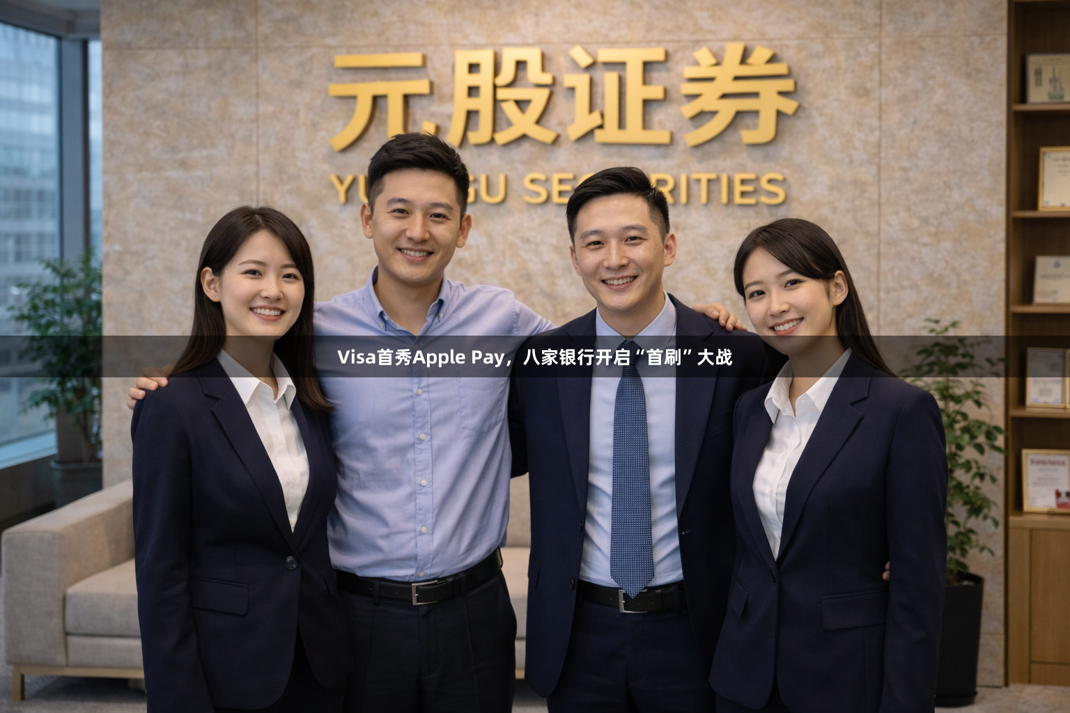 Visa首秀Apple Pay，八家银行开启“首刷”大战