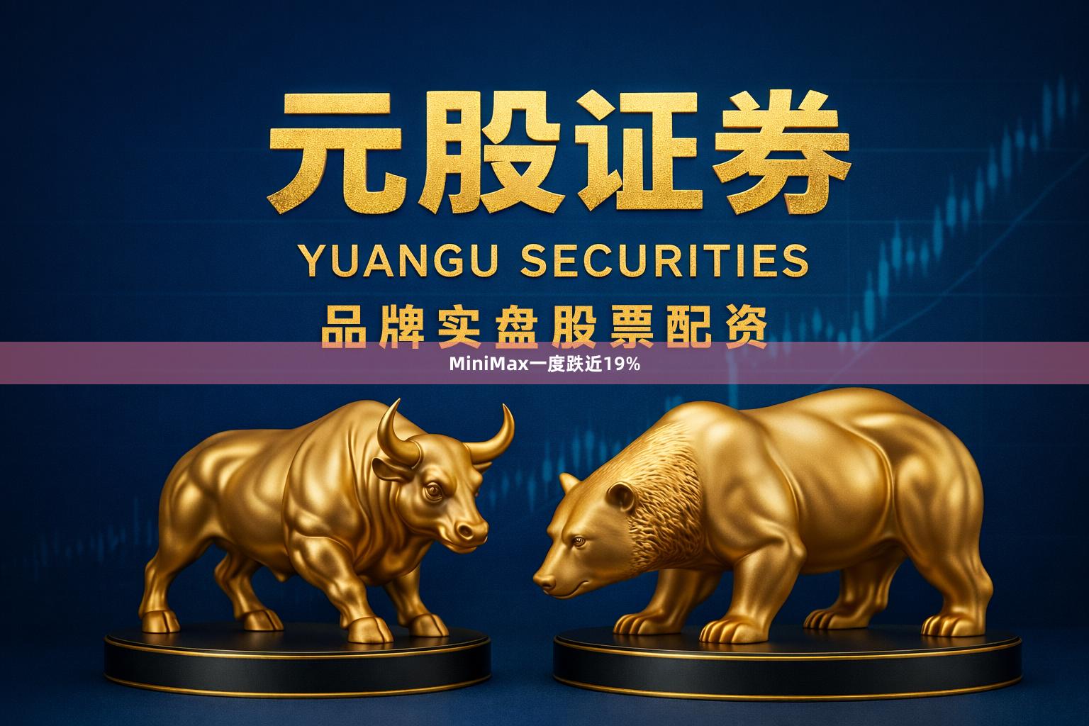 MiniMax一度跌近19%